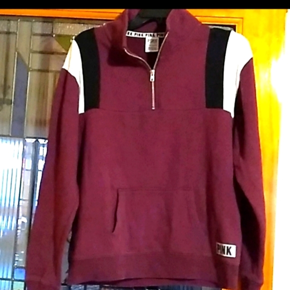 PINK Victoria's Secret Tops - 🦃Victoria's Secret PINK 1/4 ZIP
